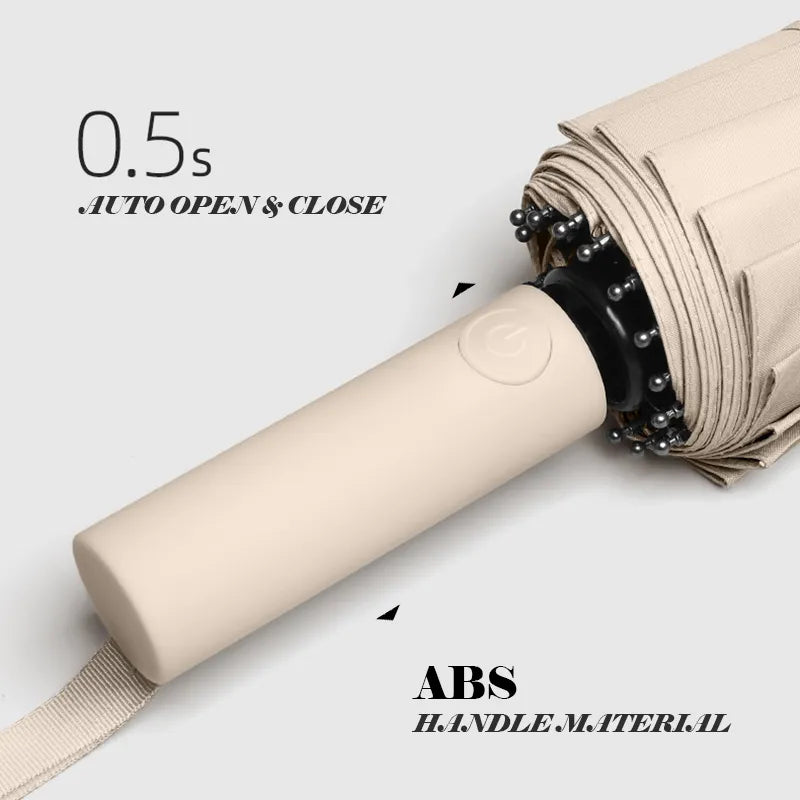 Luxe Paraplu - 16K Ribben - Automatisch Open & Close