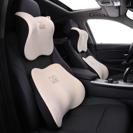 Car Seat Ergonomic Lumbar Support Pillow